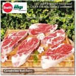 Beef CHUCK EYE ROLL US USDA CHOICE brand IBP frozen whole cuts +/- 11kg (price/kg)